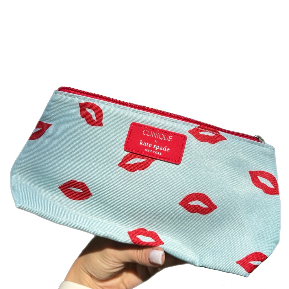 Clinique x Kate Spade clutch/makeup bag.